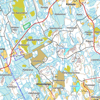 Alajärvi 1:100 000 (P41L)