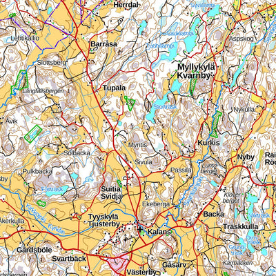 Lohja 1:100 000 (L41L)