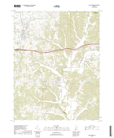 Saint Meinrad, IN (2019, 24000-Scale) Preview 1