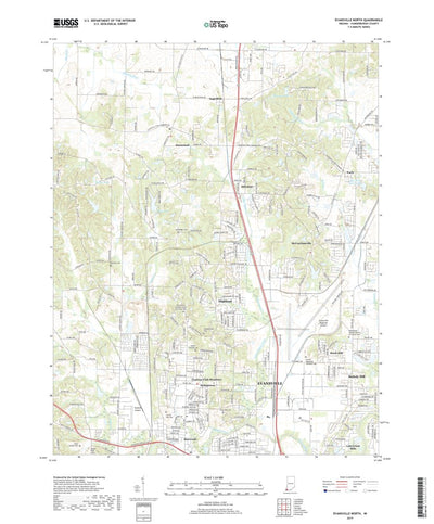 Evansville North, IN (2019, 24000-Scale) Preview 1