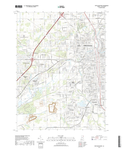 Fort Wayne West, IN (2019, 24000-Scale) Preview 1