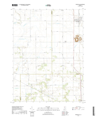 Francesville, IN (2019, 24000-Scale) Preview 1