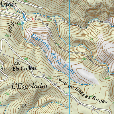 Villanueva de Castellón (07703) Map by Instituto Geografico Nacional