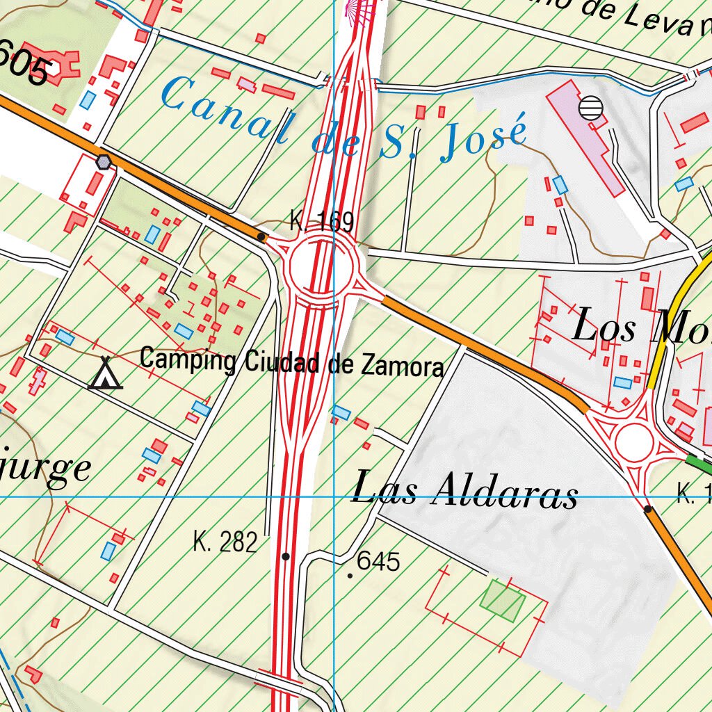 Zamora Sur (0397-1) Map by Instituto Geografico Nacional de Espana ...