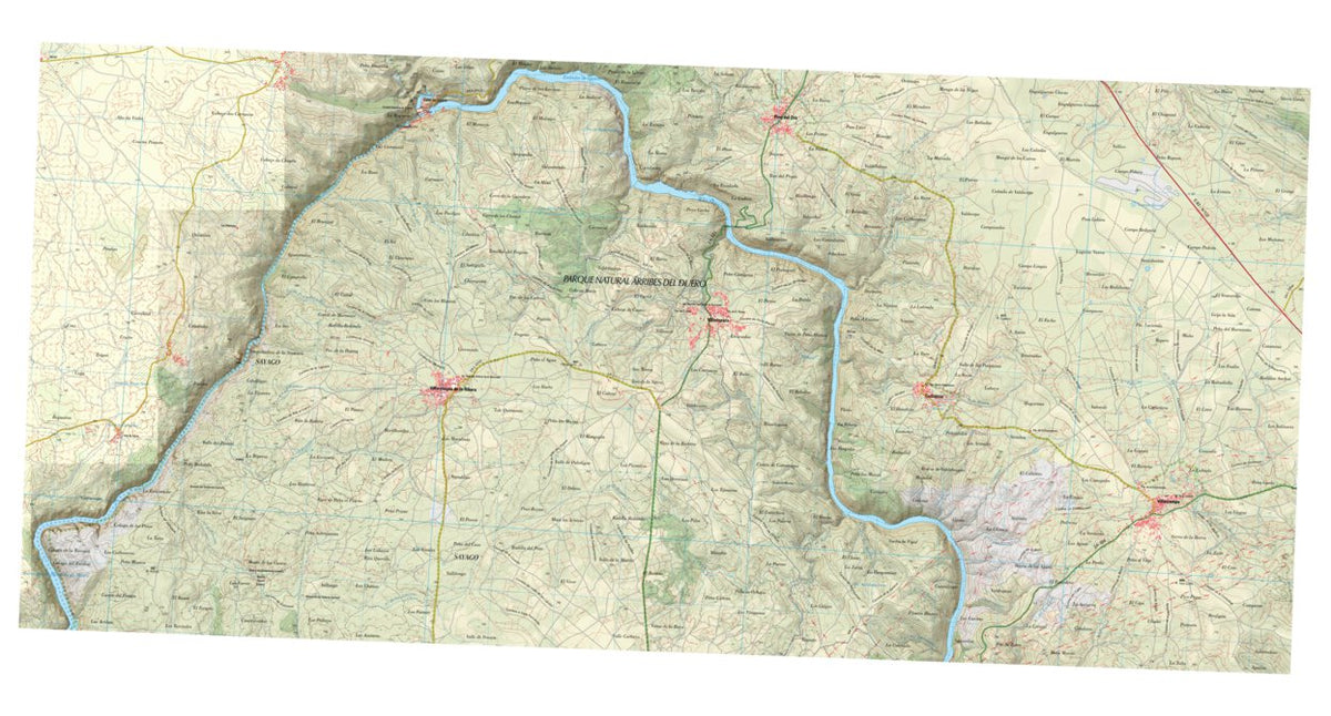 La Ribera Map Villardiegua de la Ribera (0368-3) Map by Instituto Geografico Nacional ...