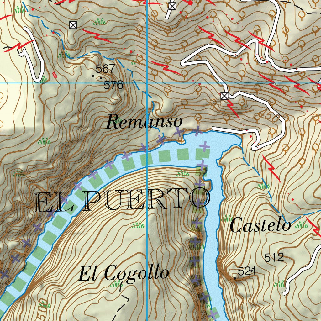 Muga de Sayago (0395-4) Map by Instituto Geografico Nacional de Espana ...