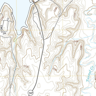 Cedar Bluff Dam, KS (2018, 24000-Scale) Preview 3