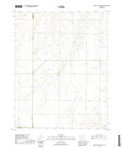Horse Thief Canyon SW, KS (2018, 24000-Scale) Preview 1