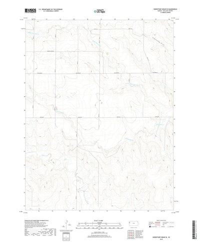 Horsethief Draw SE, KS (2018, 24000-Scale) Preview 1
