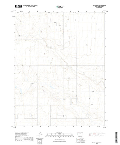 Mattox Draw NW, KS (2018, 24000-Scale) Preview 1