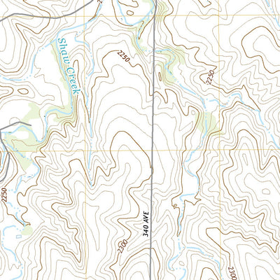 Mouth of Shaw Creek, KS (2018, 24000-Scale) Preview 3