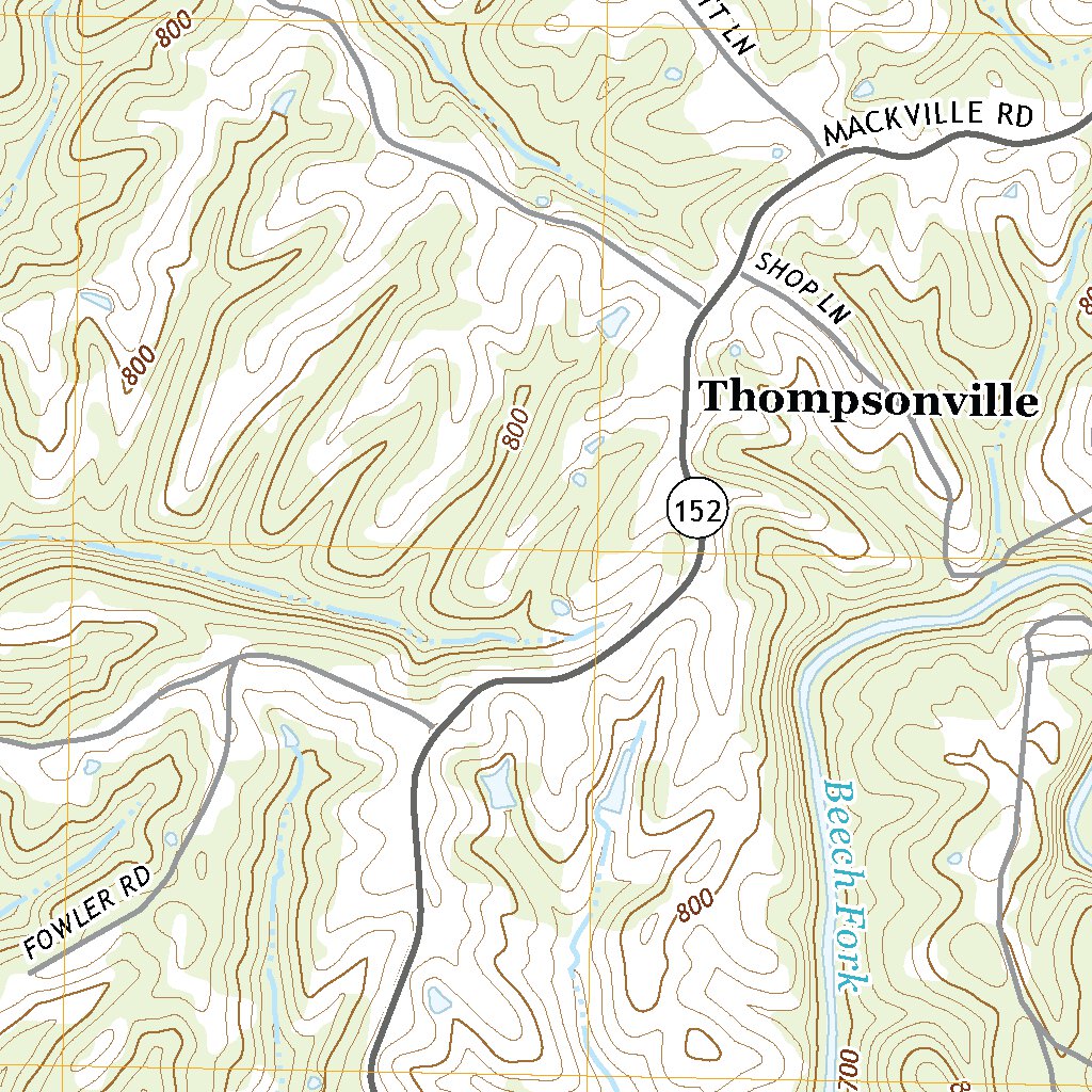 Springfield, KY (2019, 24000-Scale) Map by United States Geological ...
