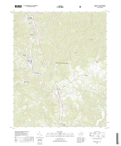 Whitley City, KY (2019, 24000-Scale) Preview 1