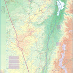 Southern Area, Israel & Palestine 1 : 225,000 - ITMB
