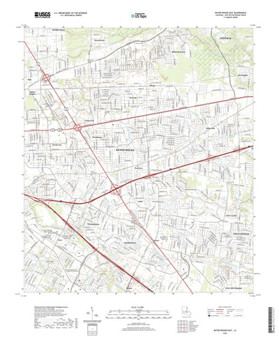 Baton Rouge East, LA (2020, 24000-Scale) Preview 1