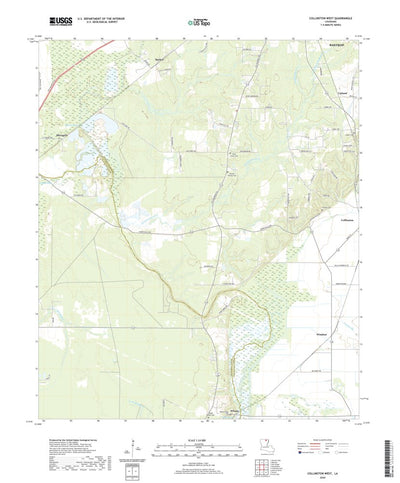 Collinston West, LA (2020, 24000-Scale) Preview 1