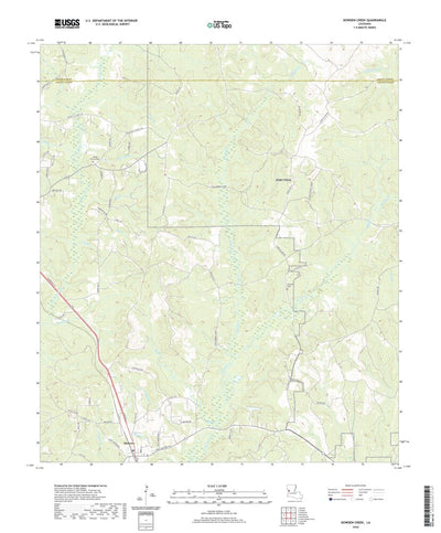 Dowden Creek, LA (2020, 24000-Scale) Preview 1