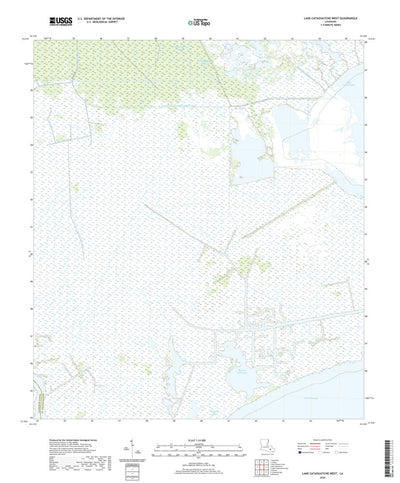 Lake Cataouatche West, LA (2020, 24000-Scale) Preview 1