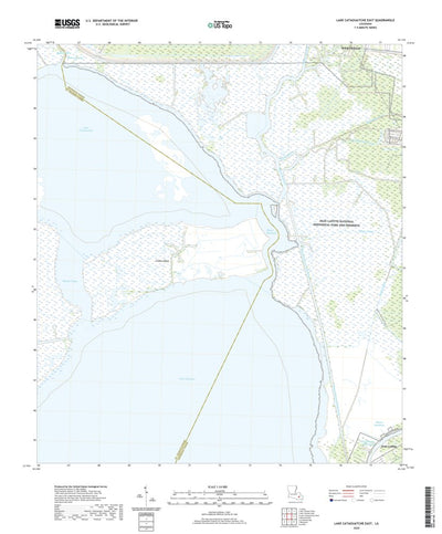 Lake Cataouatche East, LA (2020, 24000-Scale) Preview 1