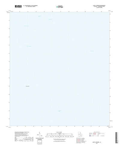 Lake La Graisse, LA (2021, 24000-Scale) Preview 1
