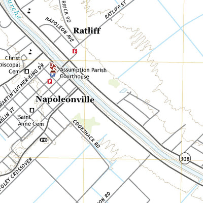 Napoleonville, LA (2020, 24000-Scale) Preview 3