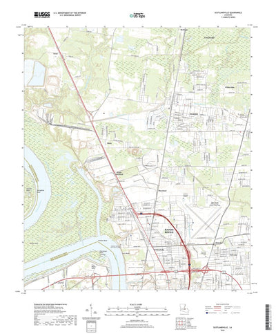 Scotlandville, LA (2020, 24000-Scale) Preview 1