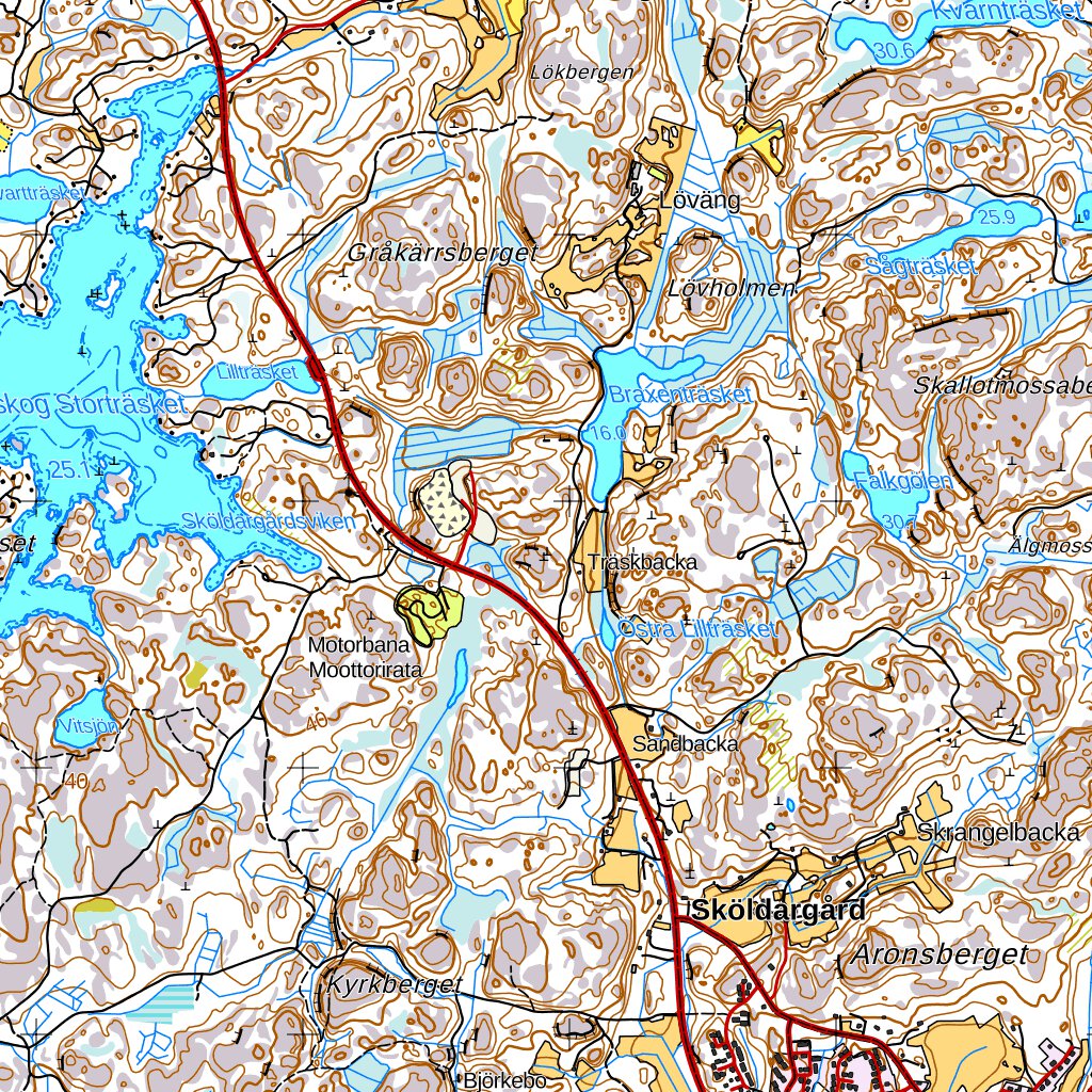 Raasepori 1:50 000 (K344) Map by MaanMittausLaitos | Avenza Maps