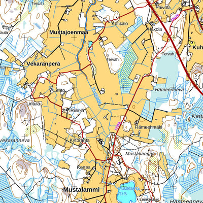 Ikkeläjärvi 1:50 000 (N343)