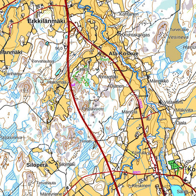 Ikkeläjärvi 1:50 000 (N343)