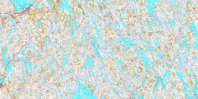 Synsiö 1:50 000 (N434)