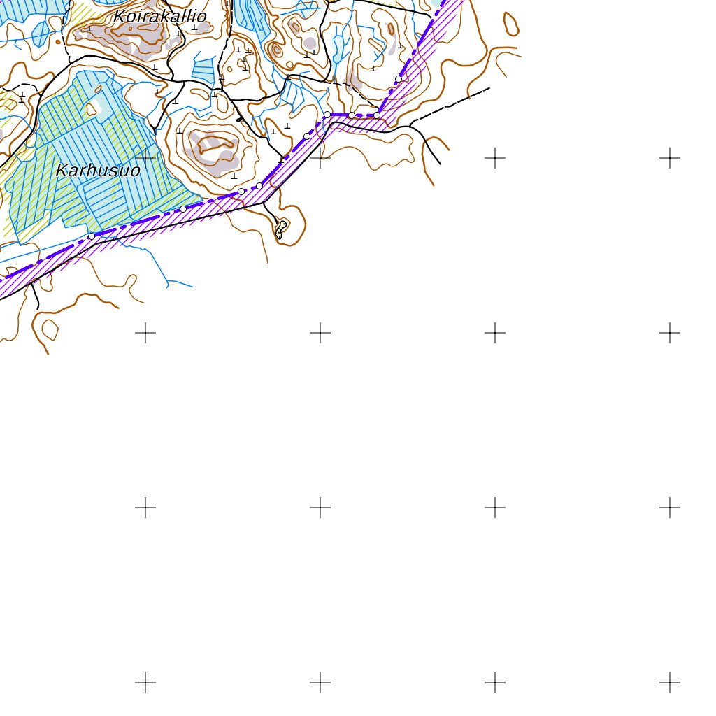 Imatra 1:50 000 (M531) Map by MaanMittausLaitos | Avenza Maps