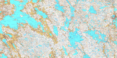 Mustaniemi 1:50 000 (M423)