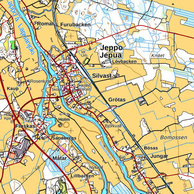 Uusikaarlepyy 1:50 000 (P344)