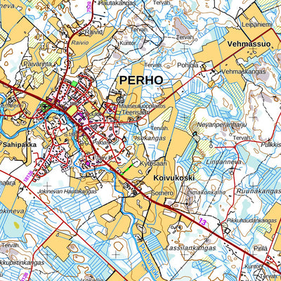 Perho 1:50 000 (P423)