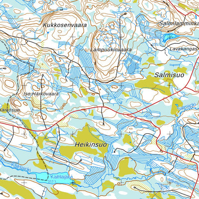 Kuhmo 1:50 000 (Q543)