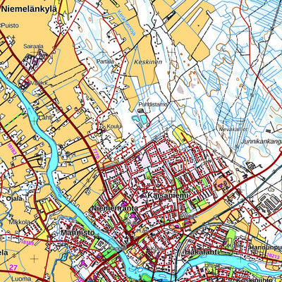 Ylivieska 1:50 000 (Q423)