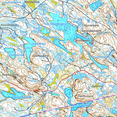 Ontojoki 1:50 000 (Q532)