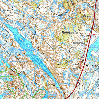 Ontojoki 1:50 000 (Q532)