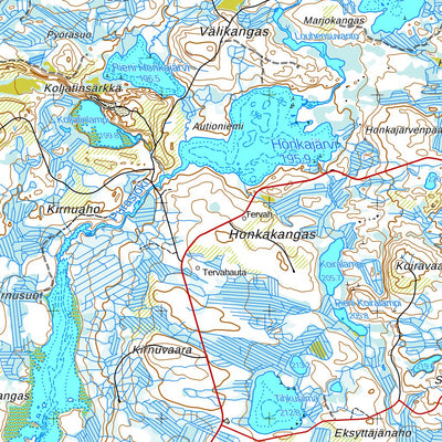 Suomussalmi 1:50 000 (R532)