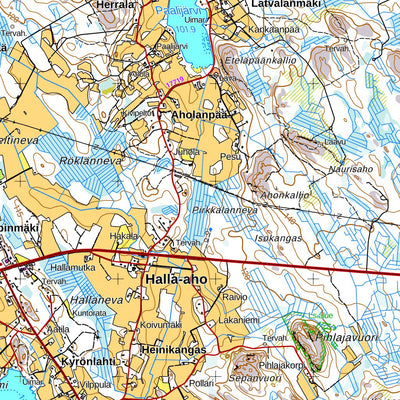 Alajärvi 1:50 000 (P412)