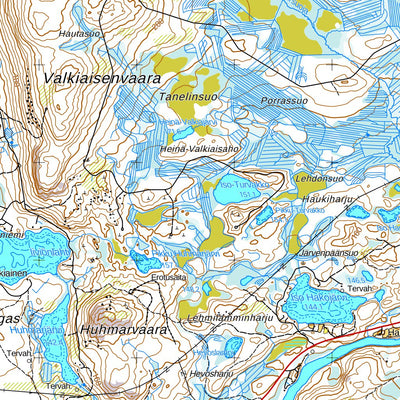 Pudasjärvi 1:50 000 (S511)