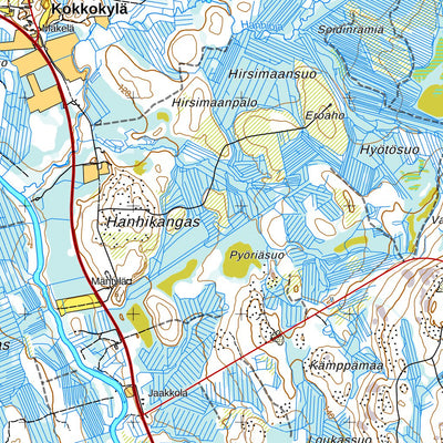 Pudasjärvi 1:50 000 (S434)