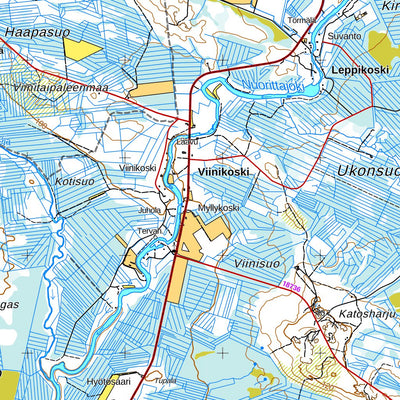 Pudasjärvi 1:50 000 (R444)
