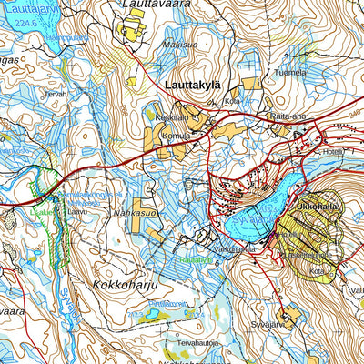 Hyrynsalmi 1:50 000 (R514)