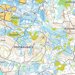 Pudasjärvi 1:50 000 (R522)