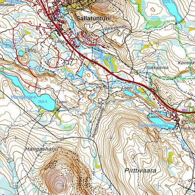 Salla 1:50 000 (T523)