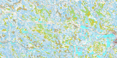Pudasjärvi 1:50 000 (S433)