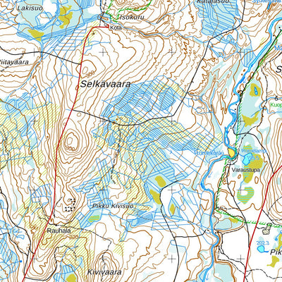 Pudasjärvi 1:50 000 (S512)
