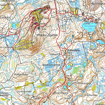 Pudasjärvi 1:50 000 (S512)