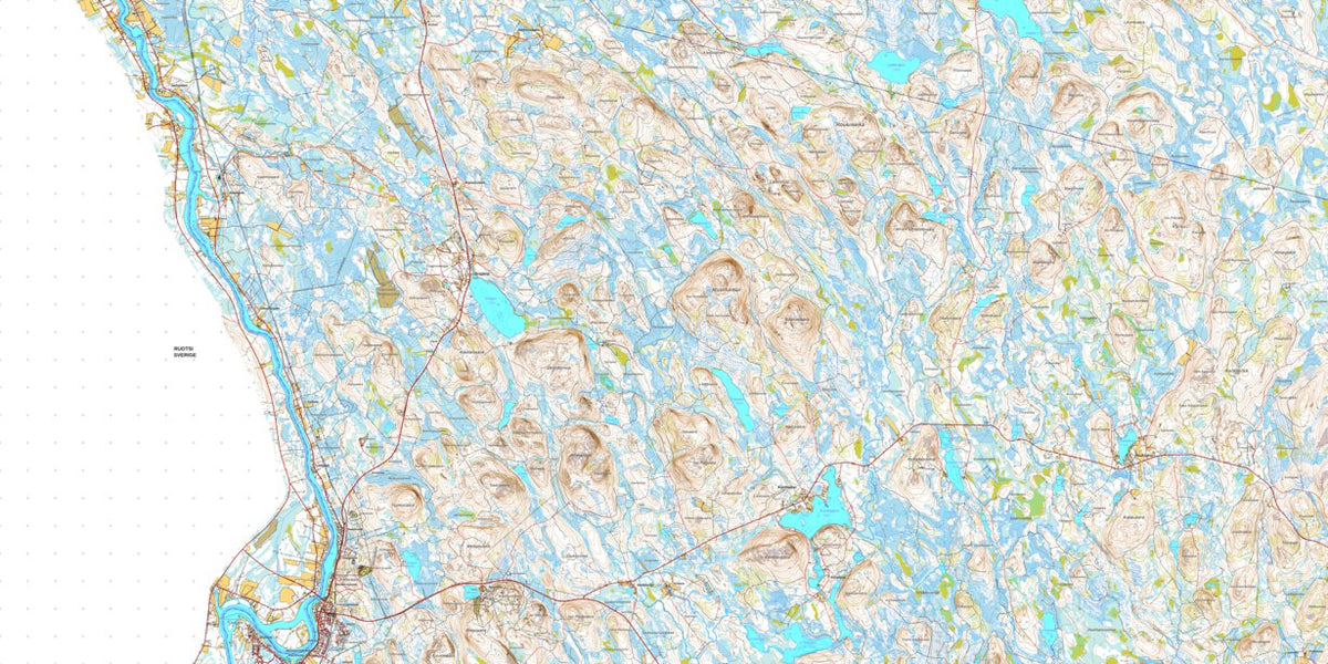 Pello 1:50 000 (T424) Map by MaanMittausLaitos | Avenza Maps